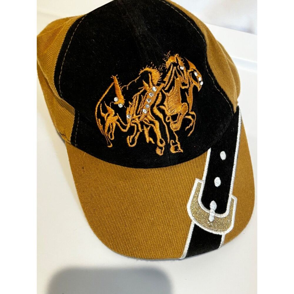 Rodeo Stallion Hat Cap Bling‎ Rhinestones Cowgirl Festival bachelorette cruise